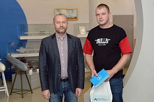 Церемония посвящения в приборостроители новых сотрудников АПЗ